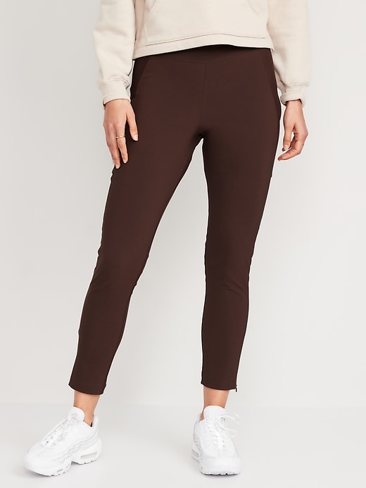 Old Navy High-Waisted All-Seasons StretchTech 7/8-Length Hybrid Ankle Pants for Women. 2