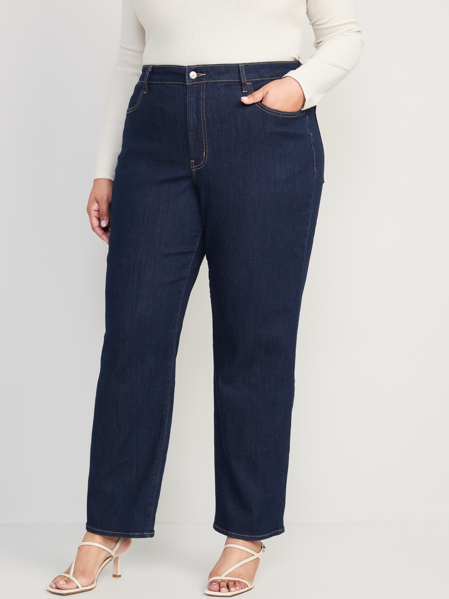 Wow High-Waisted Loose Jeans for Women | Old Navy