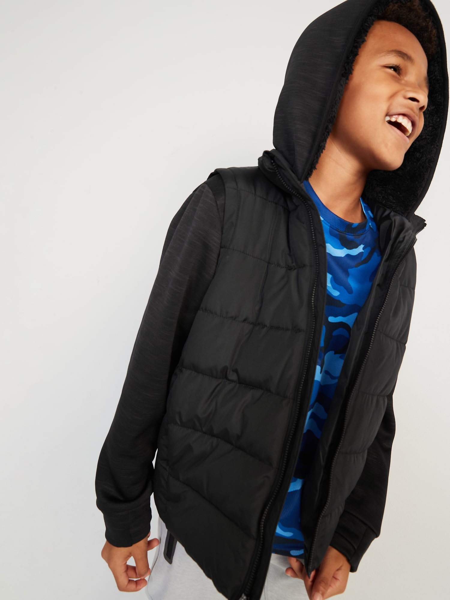 gender-neutral-techie-fleece-hybrid-hoodie-zip-front-jacket-for-kids