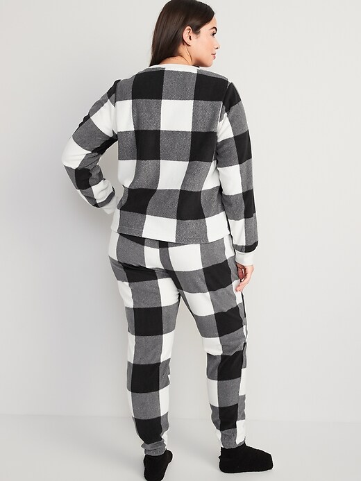 Image number 6 showing, Matching Printed Microfleece Pajama Set