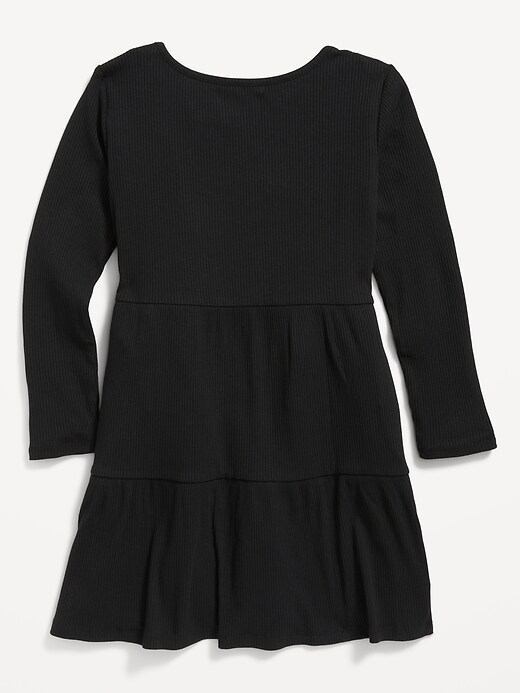 long sleeve jersey knit swing dress old navy Jersey-Knit Long-Sleeve Swing Dress