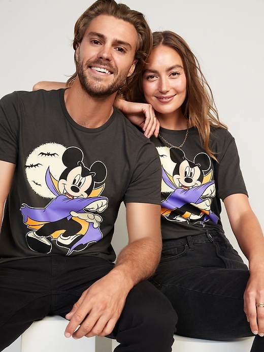 View large product image 2 of 2. Disney© Mickey Mouse Matching Halloween T-Shirt