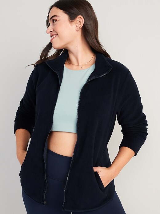 Image number 5 showing, Full-Zip Fleece Jacket