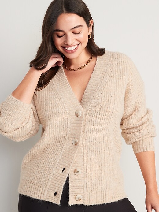 Cozy Shaker Stitch Cardigan Sweater For Women Old Navy 7686