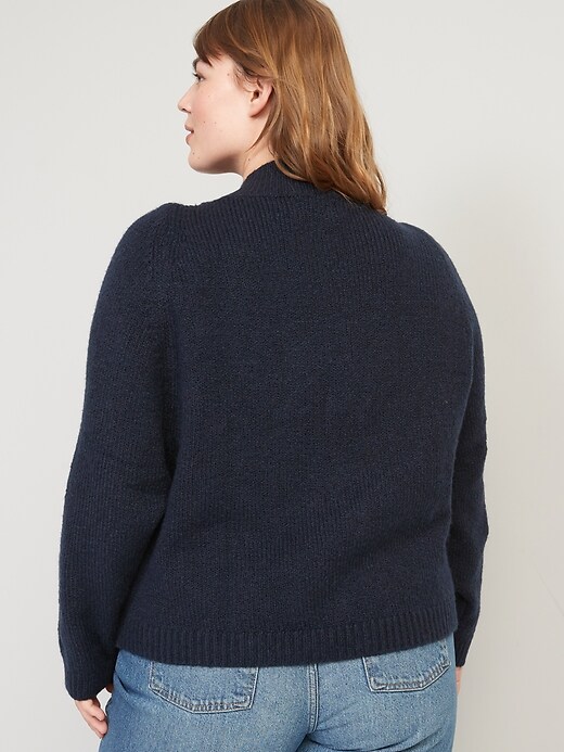 Image number 8 showing, Cozy Mock-Neck Sweater