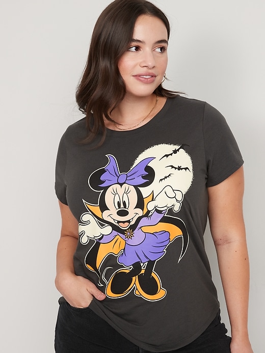 Image number 5 showing, Matching Licensed Halloween Graphic T-Shirt for Women