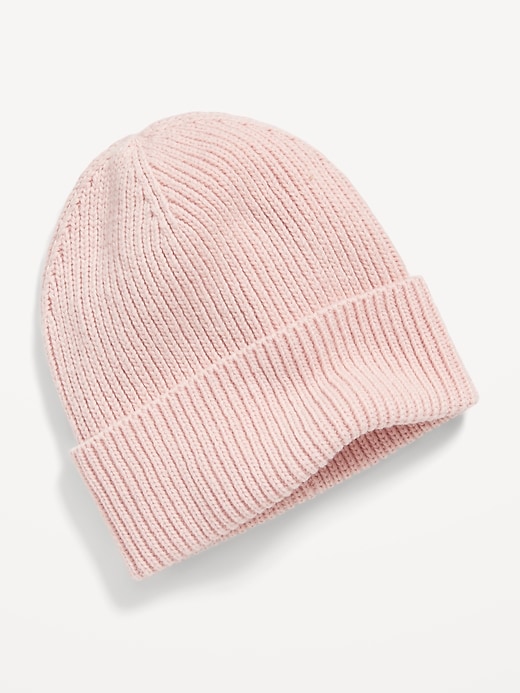 Gender-Neutral Rib-Knit Beanie Hat For Adults | Old Navy