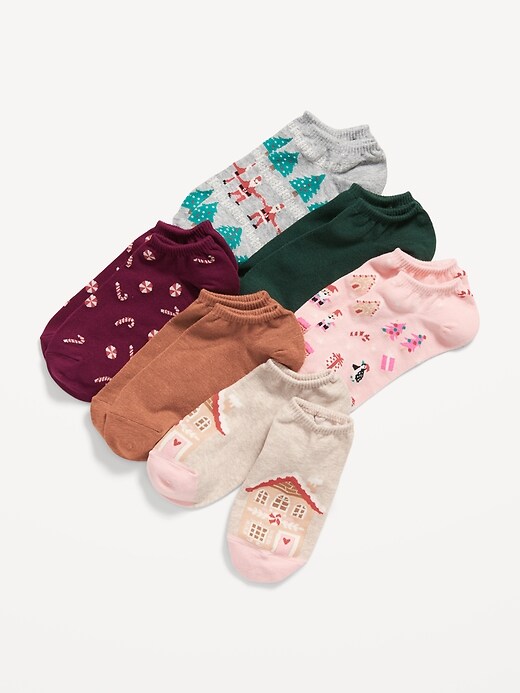 Old Navy Novelty Ankle Socks 6-Pack for Women. 18