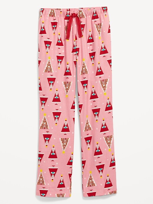 MidRise Printed Flannel Pajama Pants for Women Old Navy