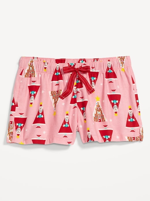 Image number 4 showing, Matching Flannel Pajama Shorts -- 2.5-inch inseam