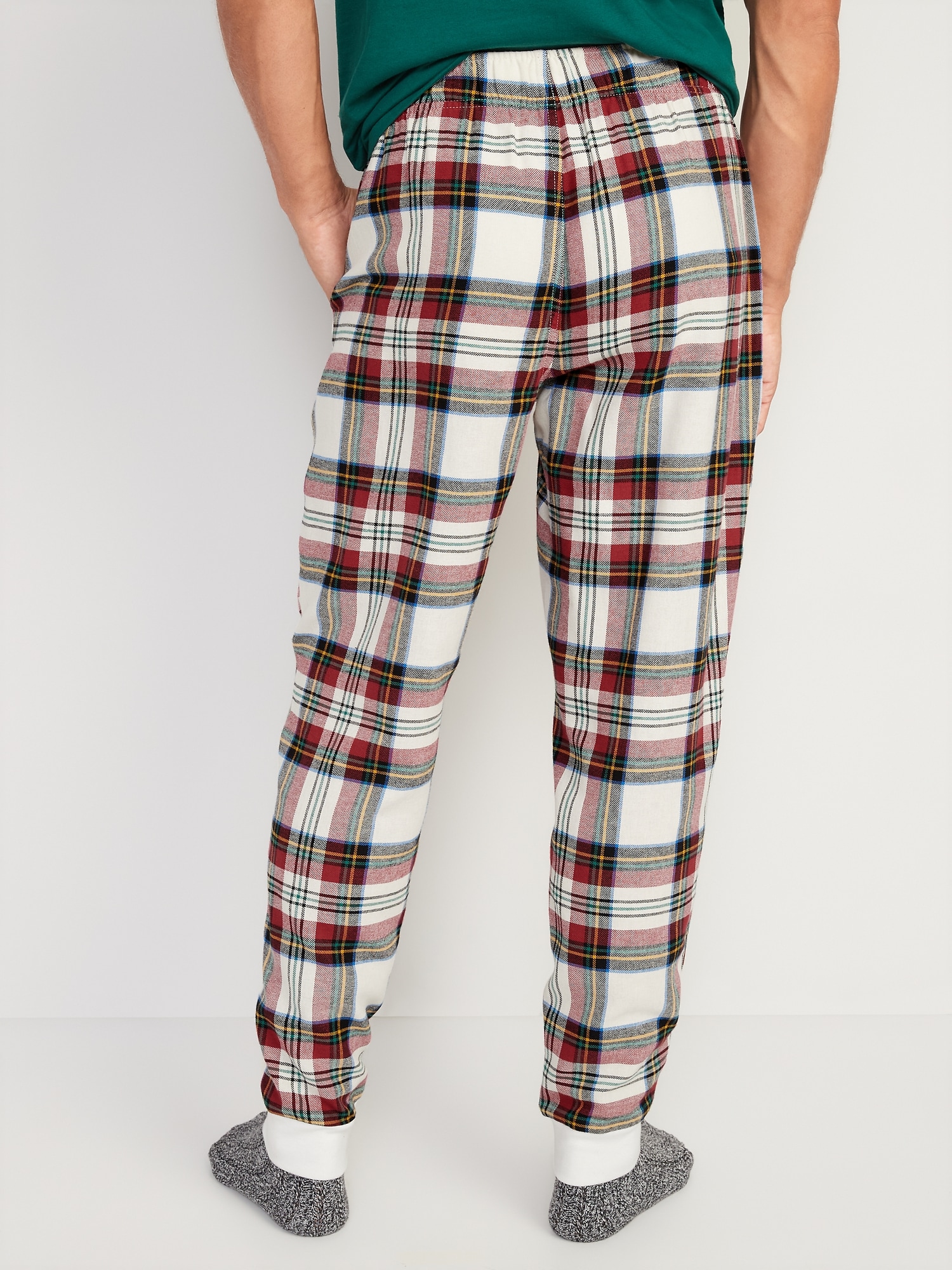 CYZ Men's 100% Cotton Super Soft Flannel Plaid Pajama Pants, F1510