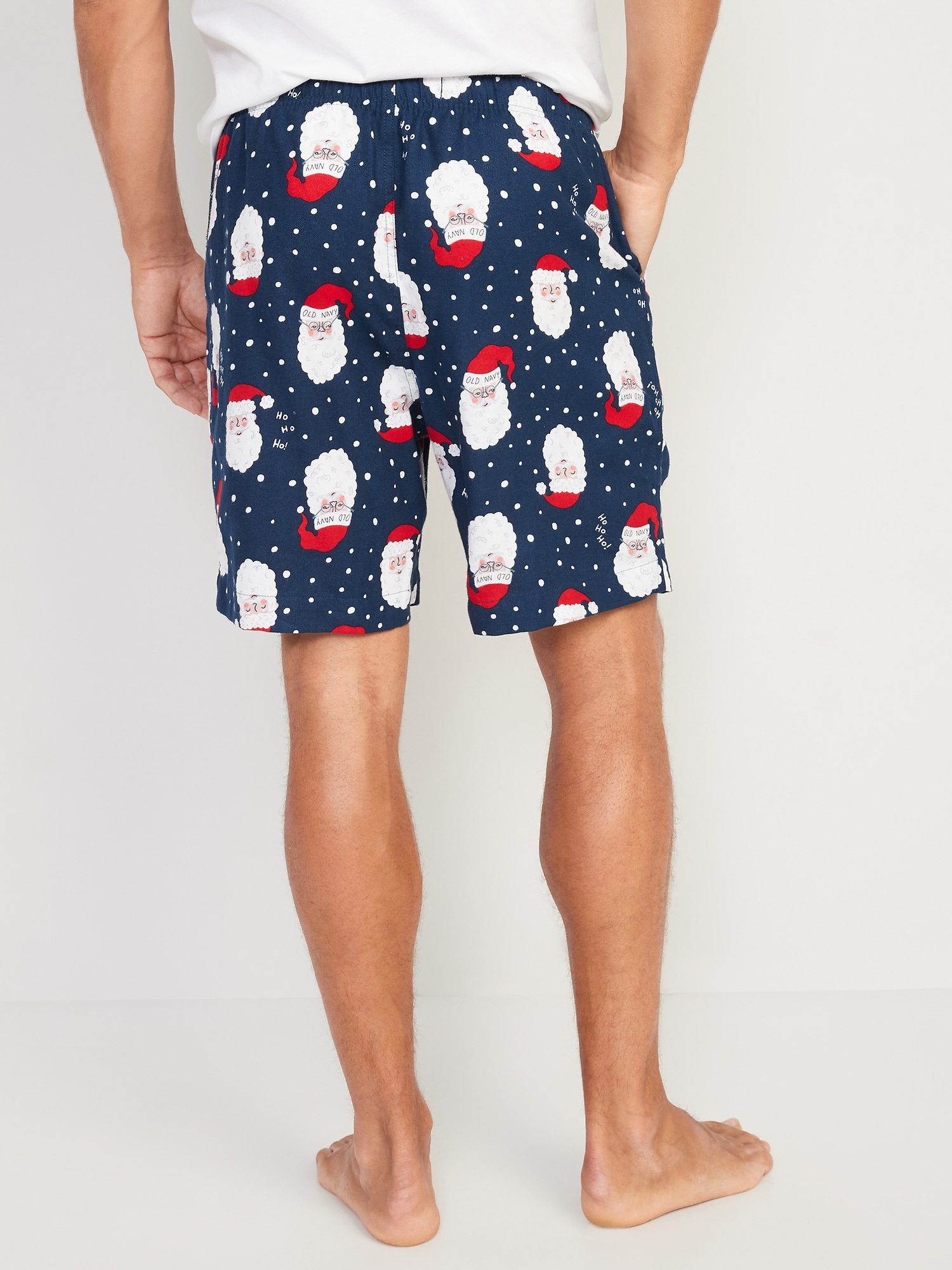 Matching Printed Flannel Pajama Boxer Shorts 7inch inseam Old Navy