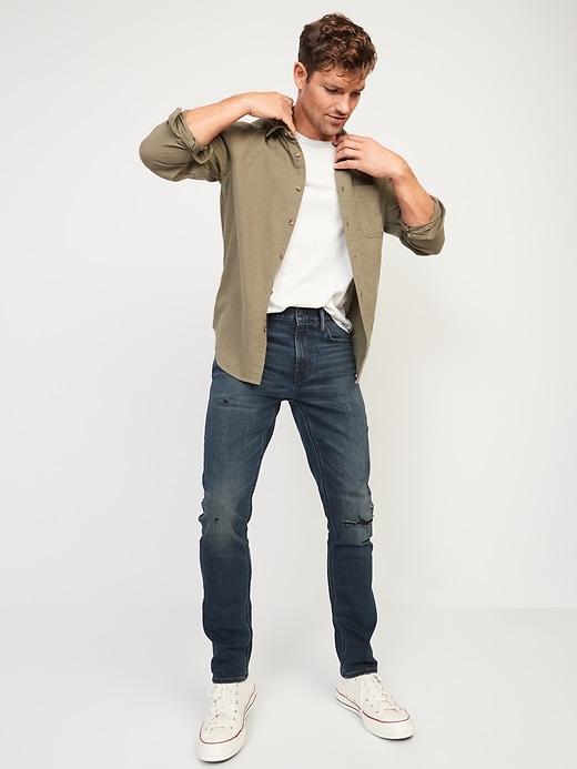 Slim Built-In-Flex Ripped Jeans for Men | Old Navy