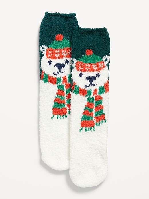 View large product image 1 of 1. Printed Cozy Socks