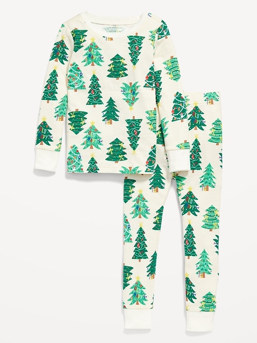 View large product image 2 of 4. Unisex Matching Print Pajamas for Toddler & Baby