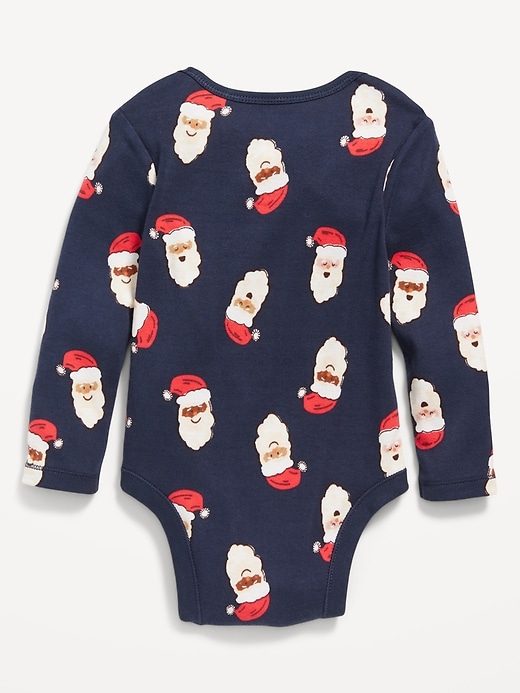 Image number 2 showing, Unisex Long-Sleeve Printed Bodysuit for Baby