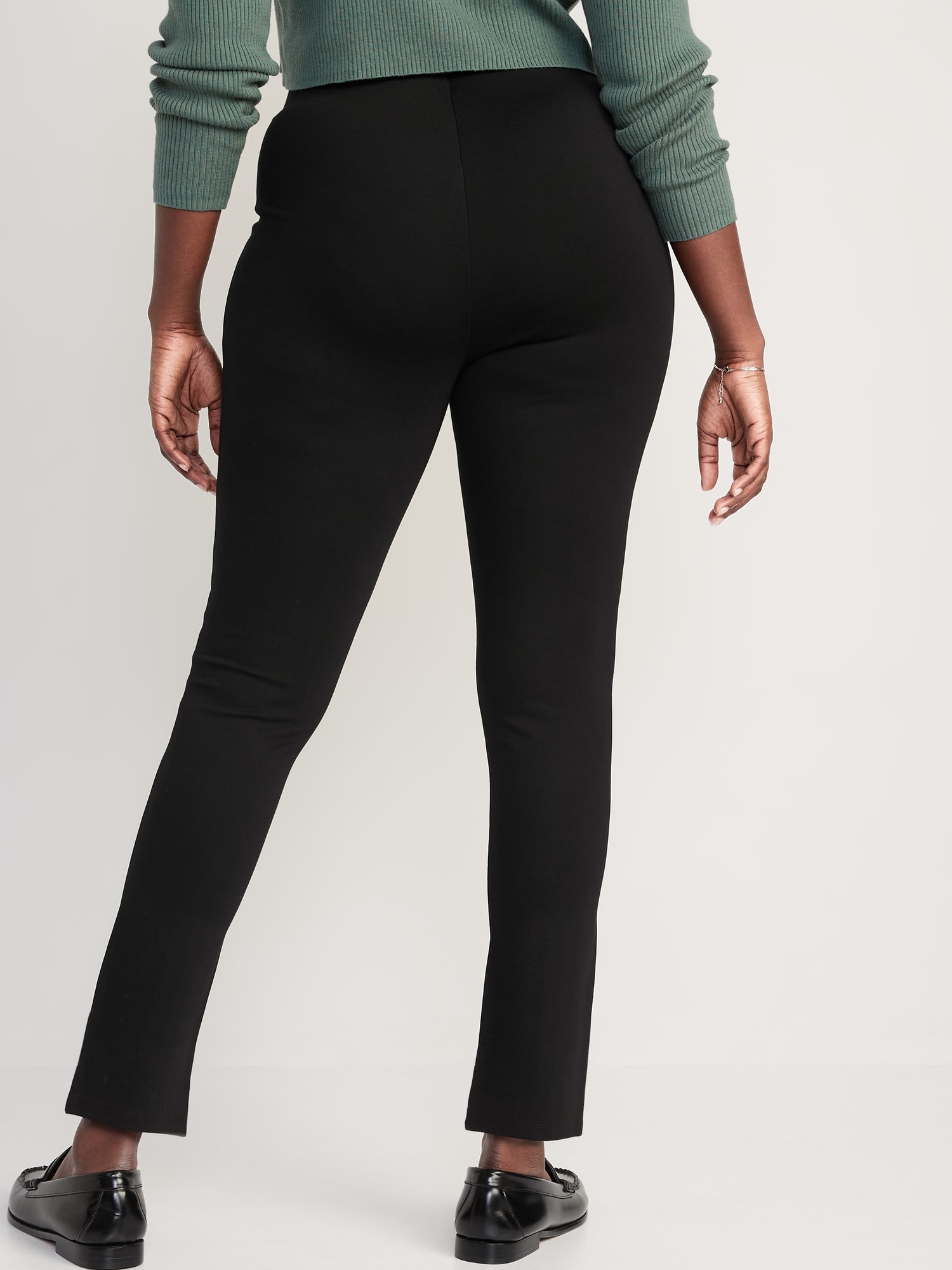 Extra High-Waisted Stevie Split-Front Skinny Pants for Women | Old Navy