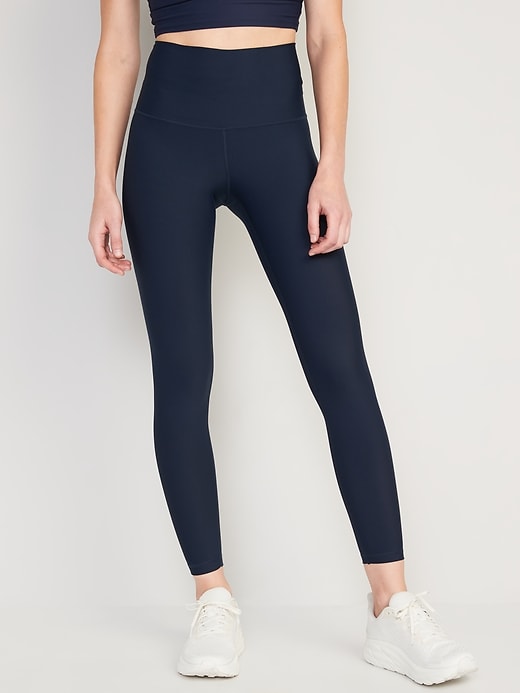 Image number 1 showing, Extra High-Waisted PowerSoft 7/8 Leggings