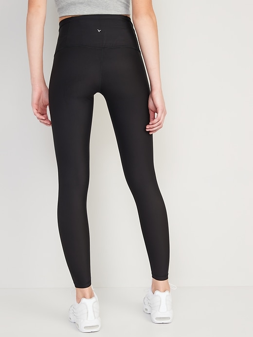 Image number 2 showing, Extra High-Waisted PowerSoft Hidden Pocket 7/8-Length Leggings for Women