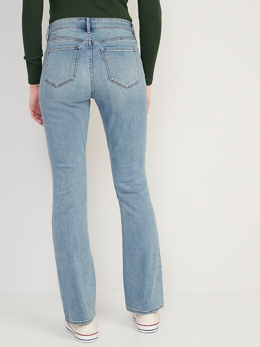 Image number 2 showing, High-Waisted Kicker Boot-Cut Jeans For Women