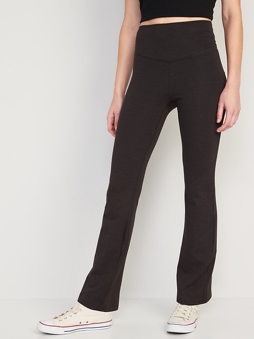 Extra High-Waisted PowerChill Slim Boot-Cut Pants for Women | Old Navy