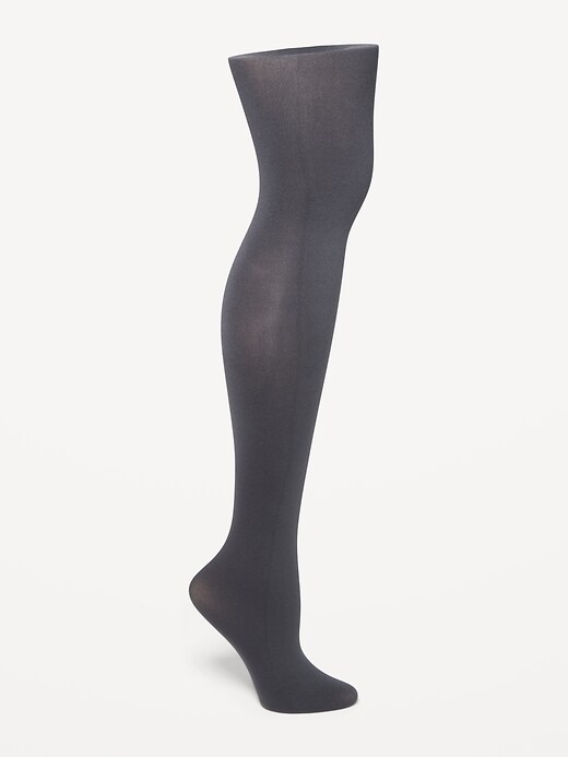 Old Navy Solid Control-Top Tights for Women. 1