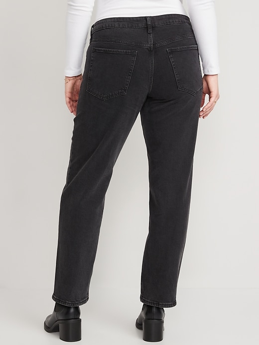 Image number 6 showing, Low-Rise OG Loose Black Jeans