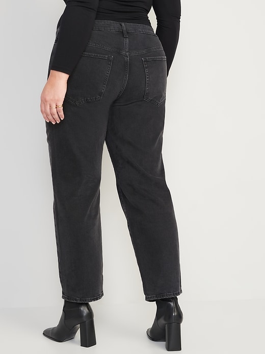 Image number 8 showing, Low-Rise OG Loose Black Jeans