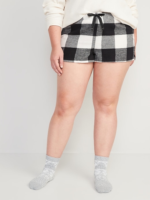 Image number 7 showing, Matching Flannel Pajama Shorts -- 2.5-inch inseam