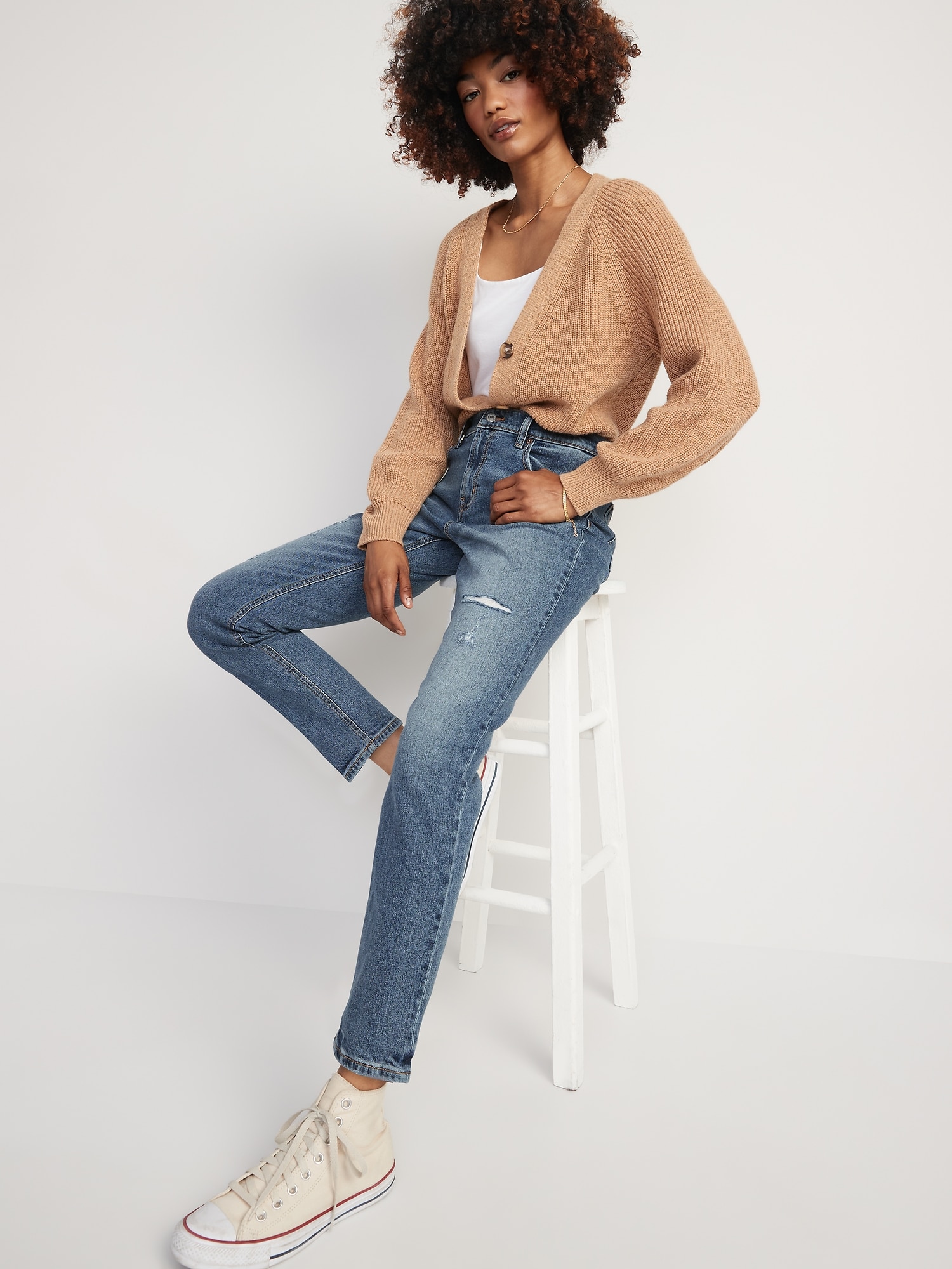 Accurate activity tissue Mid-Rise Ripped Boyfriend Jeans for Women | Old Navy