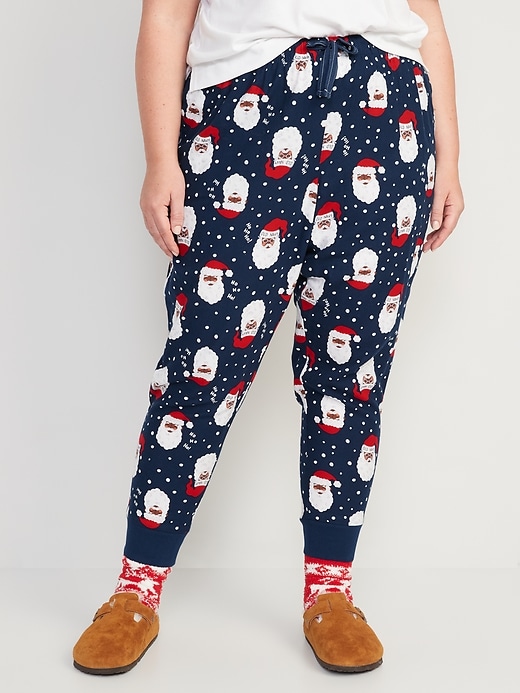 Image number 7 showing, Printed Flannel Jogger Pajama Pants