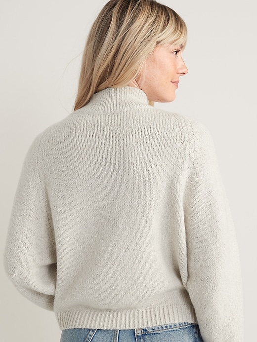 Image number 2 showing, Cozy Mock-Neck Sweater
