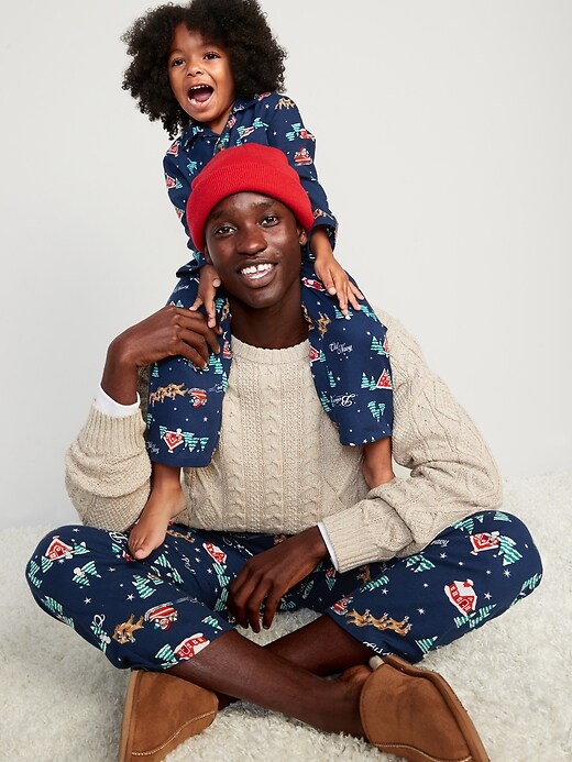 Image number 3 showing, Printed Flannel Pajama Pants for Women