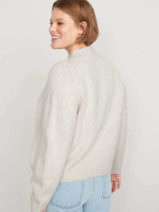 Image number 6 showing, Cozy Mock-Neck Sweater