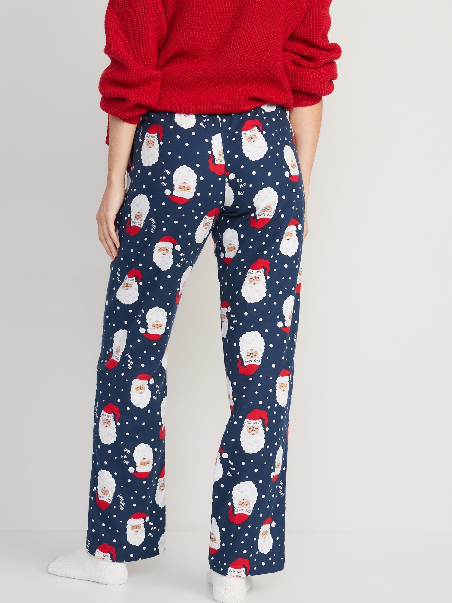 Mid-Rise Printed Flannel Pajama Pants for Women | Old Navy