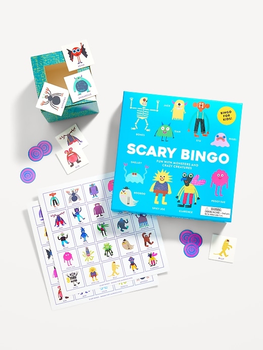 Scary Bingo: Fun With Monsters and Crazy Creatures Game for the Family