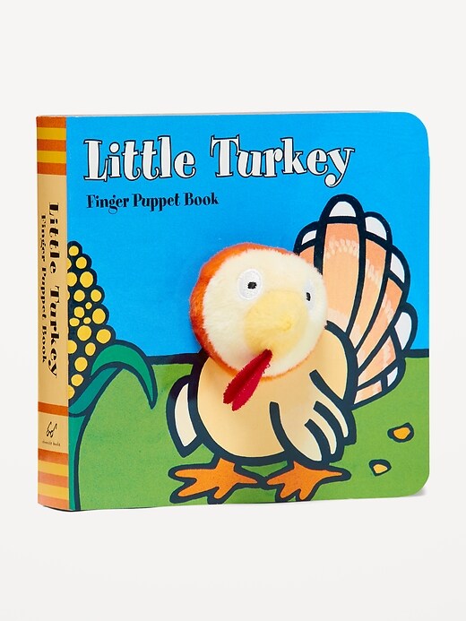 "Little Turkey" Finger Puppet Board Book for Baby