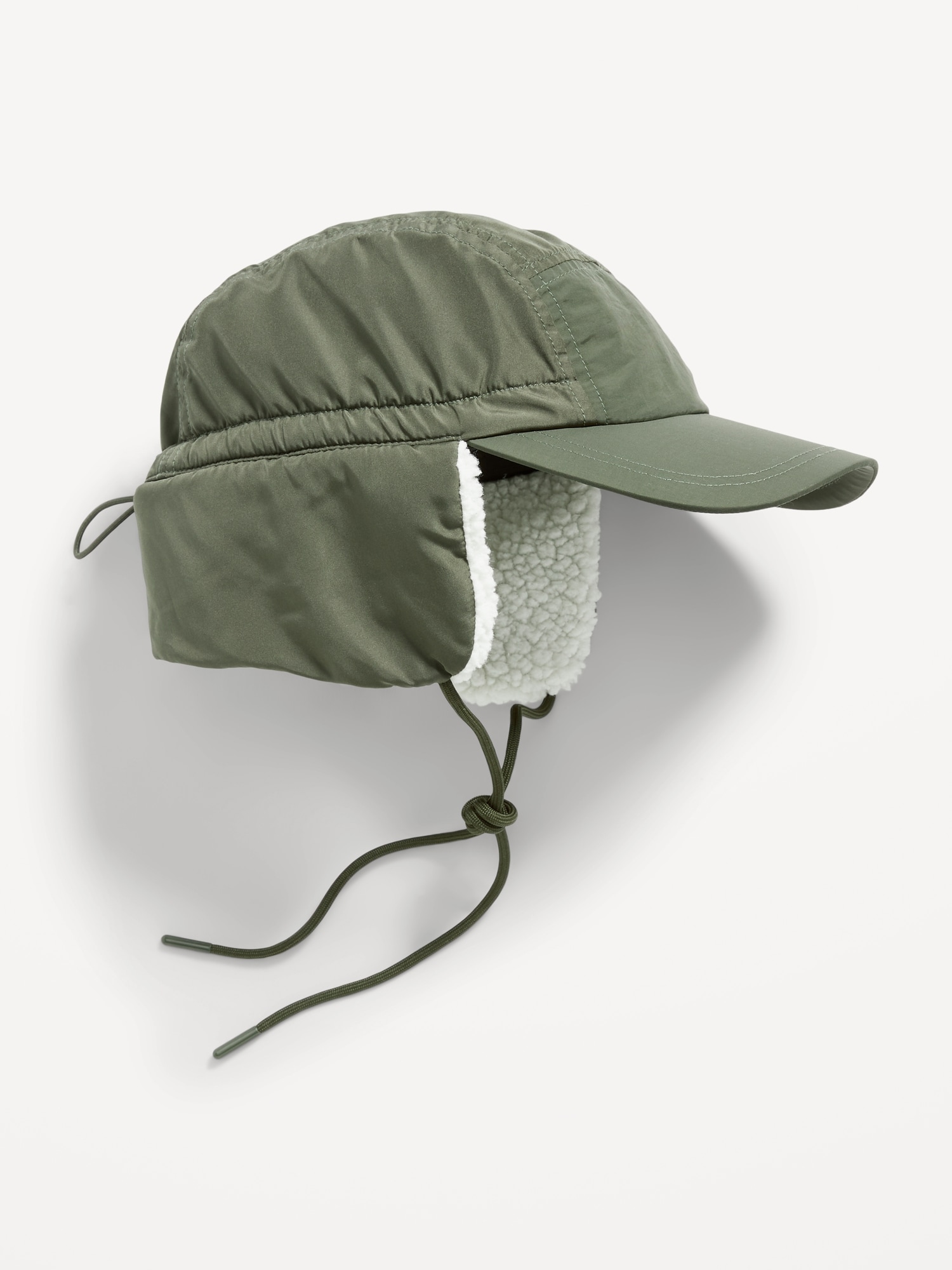Cozy Sherpa-Lined Trapper Hat for Men | Old Navy
