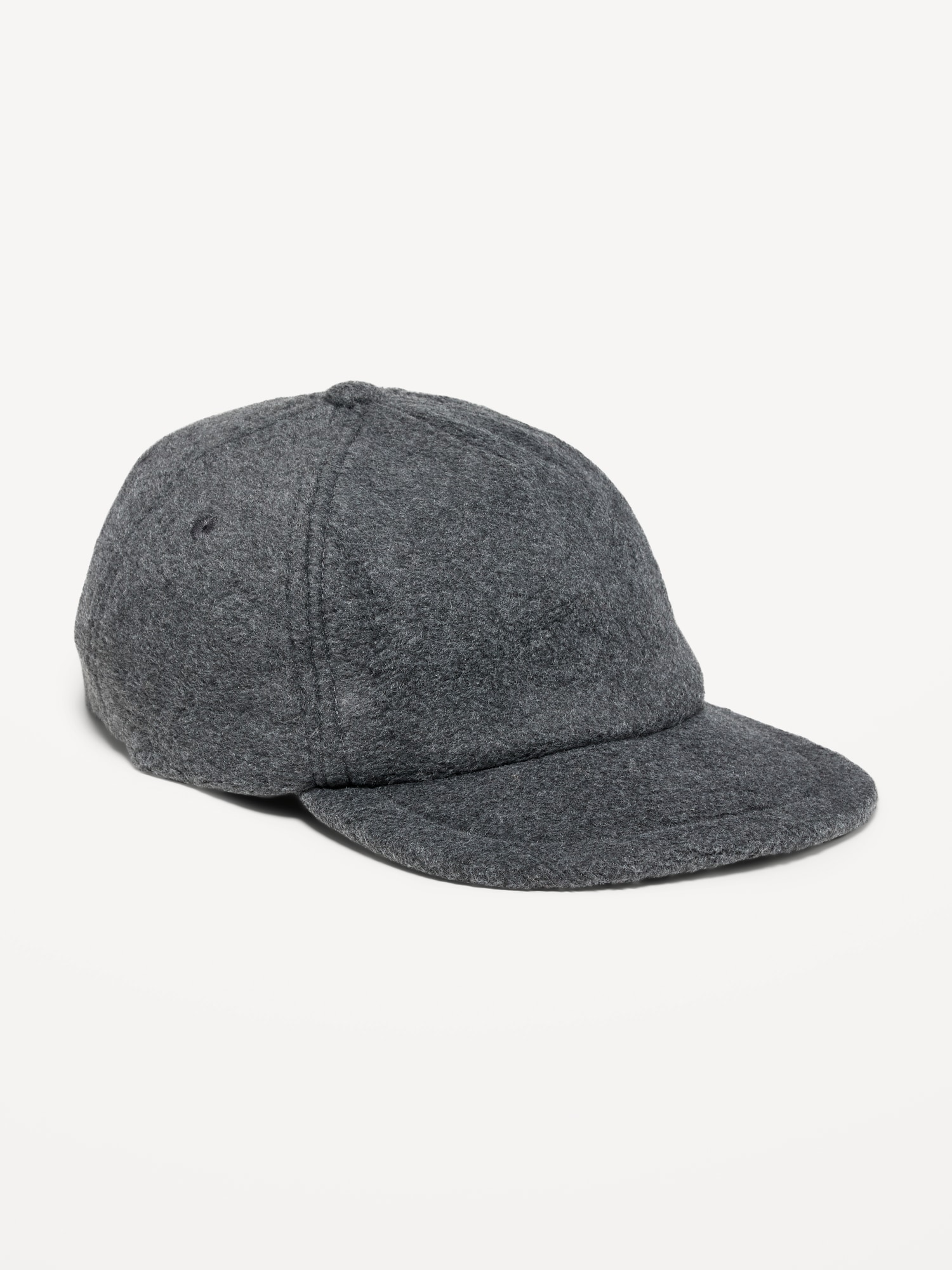 Old Navy Micro Fleece Flat-Brim Hat for Boys gray. 1