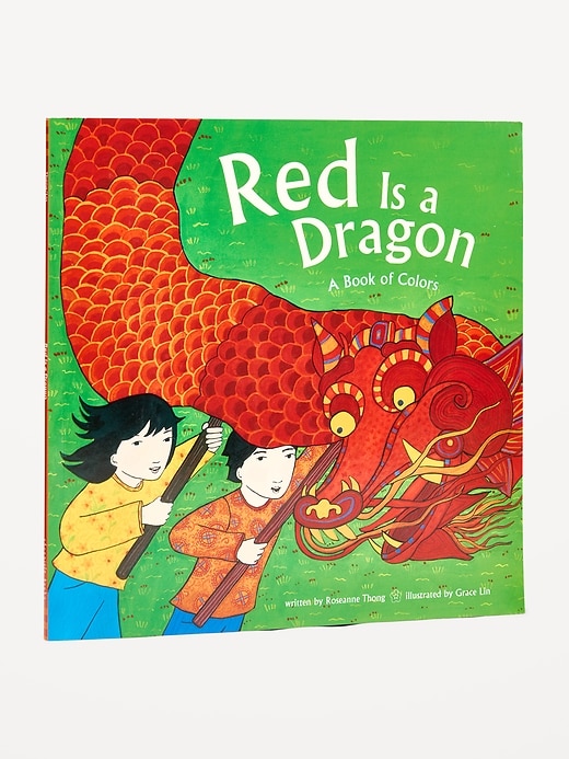 View large product image 1 of 1. "Red Is A Dragon: A Book of Colors" Picture Book for Kids