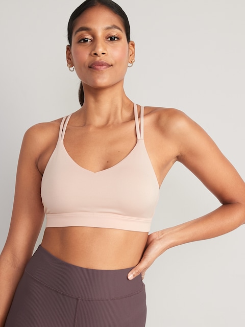Light Support Strappy Sports Bra