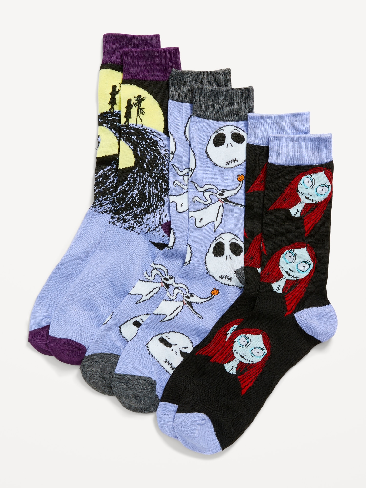 Disney The Nightmare Before Christmas 10 PK Women's No Show Socks