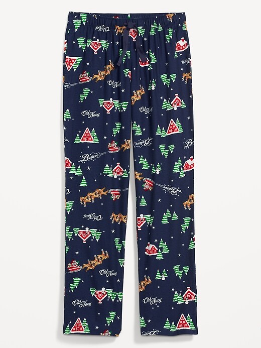 Image number 4 showing, Printed Flannel Pajama Pants for Women