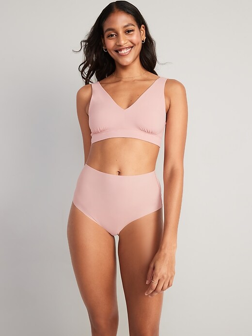 Image number 4 showing, Soft-Knit No-Show Hipster Underwear for Women