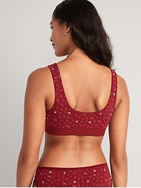 View large product image 3 of 7. Supima® Cotton-Blend Bralette Top