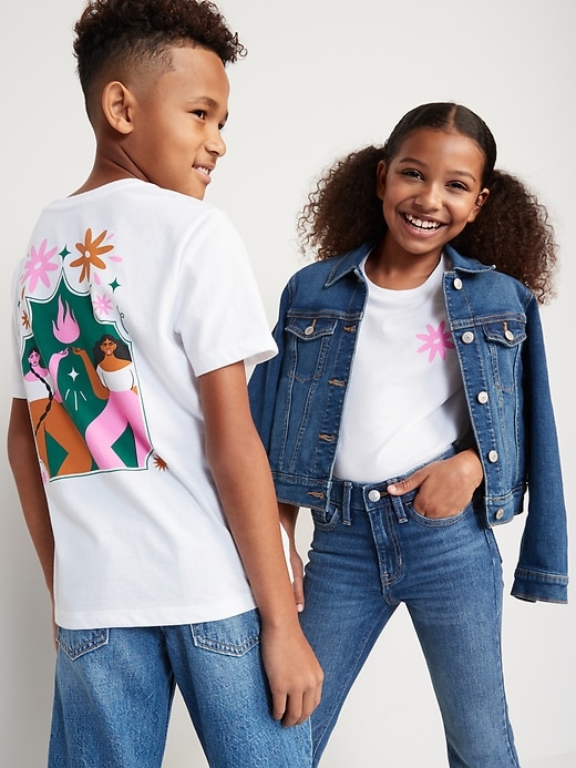 Project WE & Camila Rosa Graphic T-Shirt for Kids