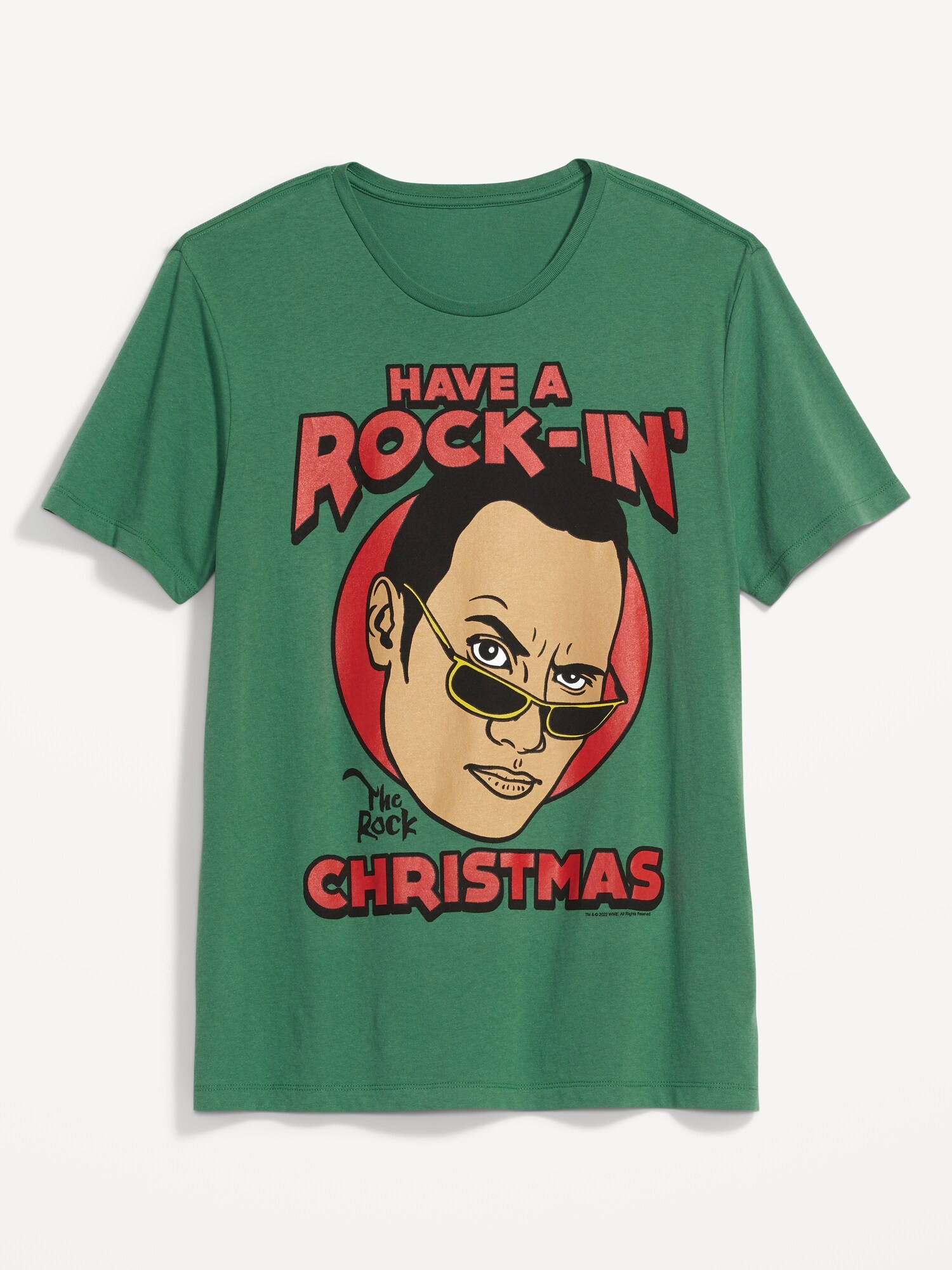 The Rock Have A Rock in Christmas Gender Neutral T Shirt For Adults 