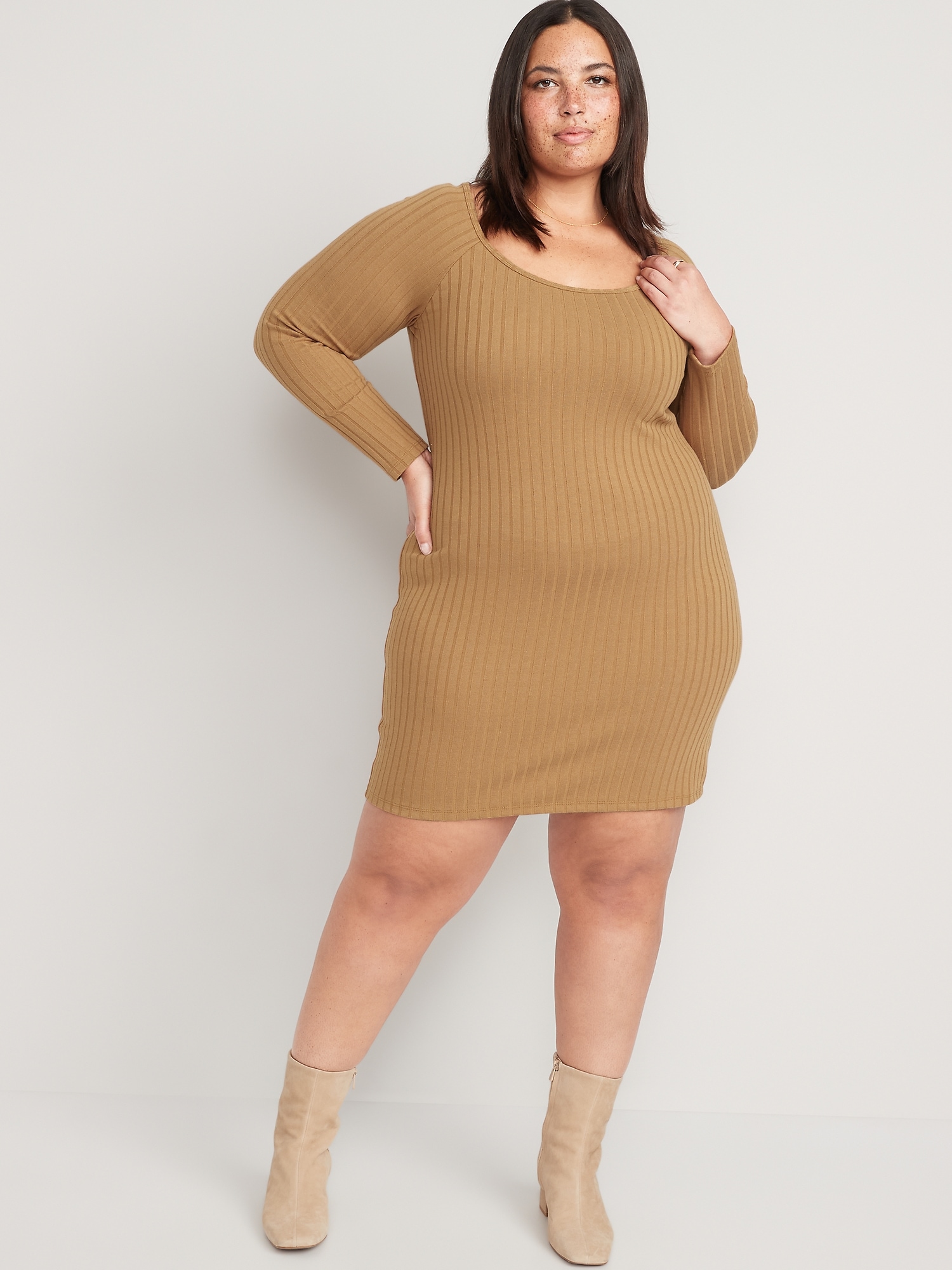 v28 Sweater Dress for Women Ribbed Knit Fitted midi India | Ubuy