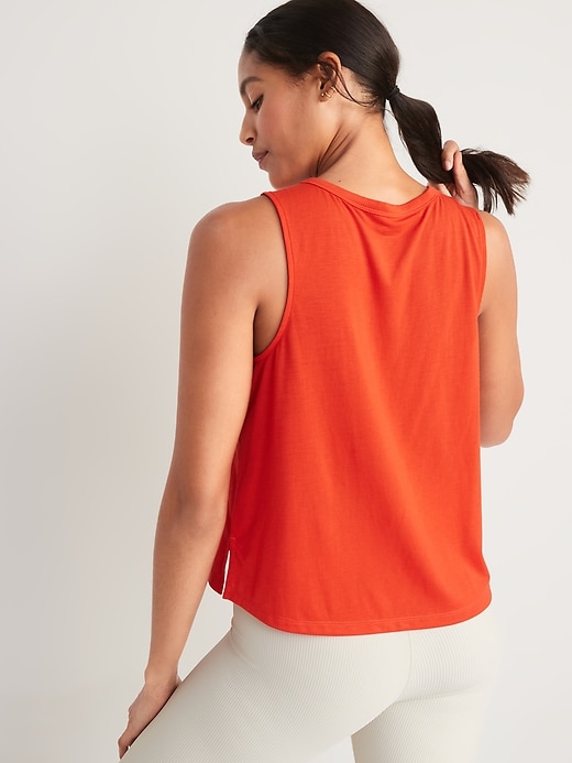 Image number 2 showing, UltraLite Cropped Tank Top for Women