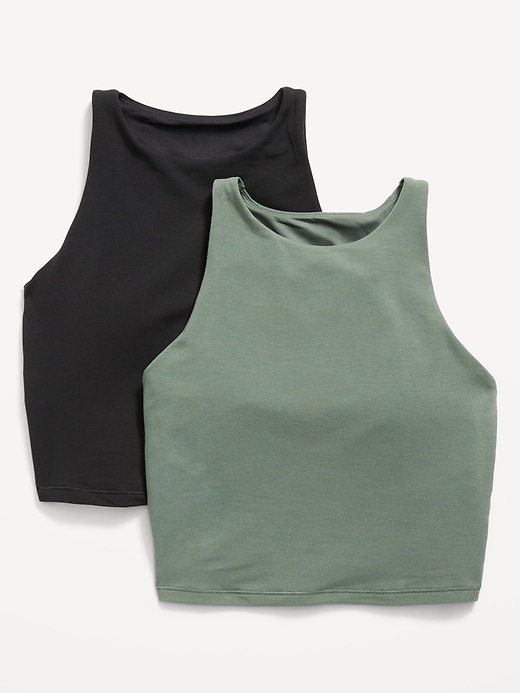 Old Navy online Light Support PowerChill longline bra tank bundle